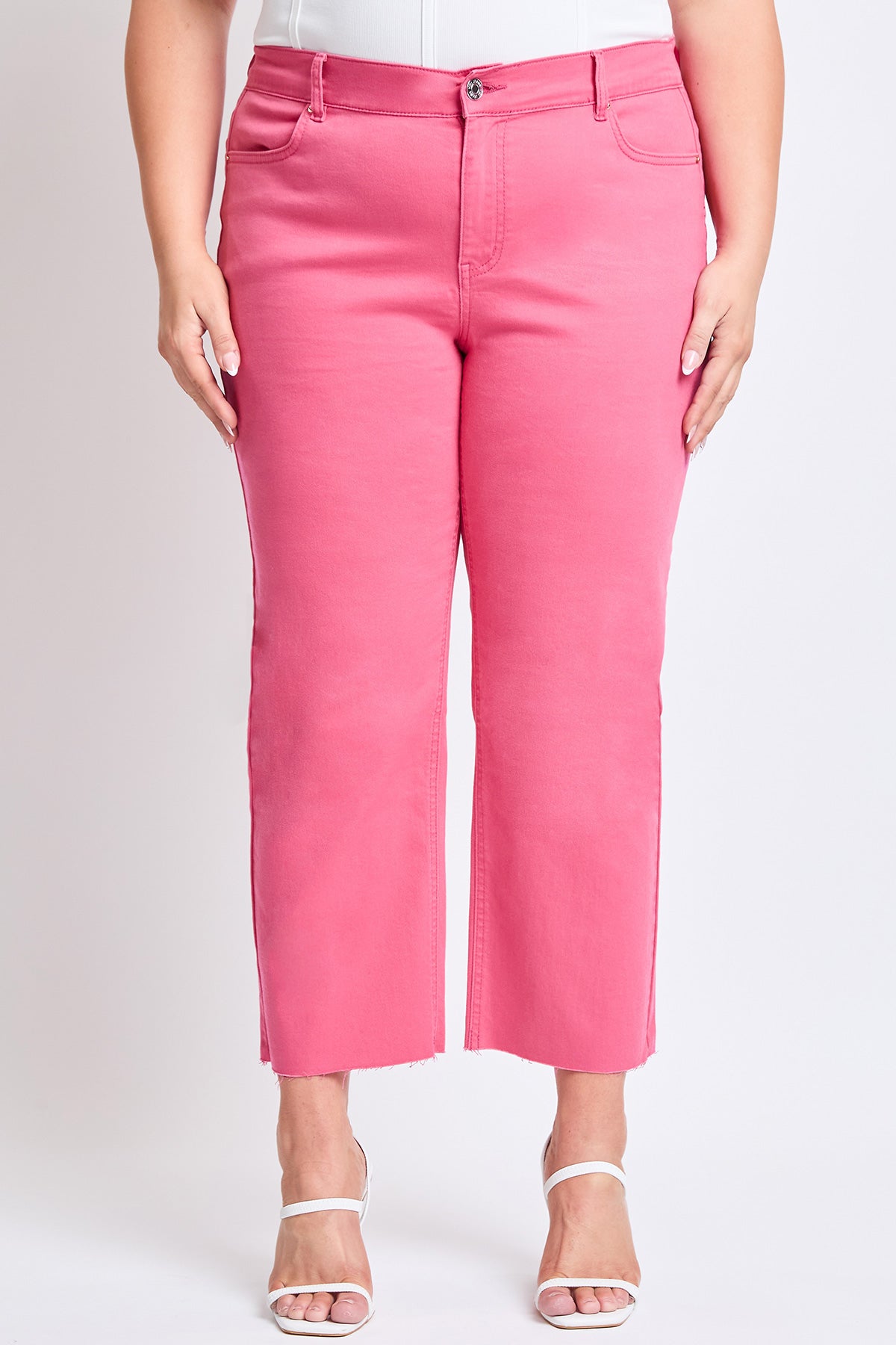 Hyperstretch Cropped Wide Leg Pants