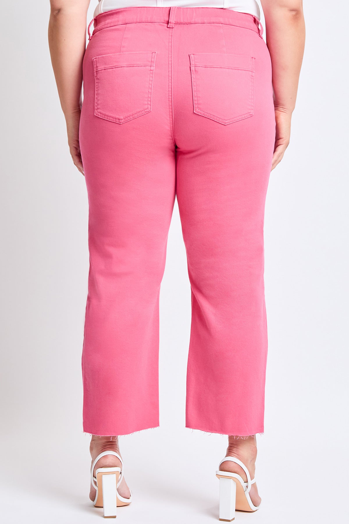 Hyperstretch Cropped Wide Leg Pants
