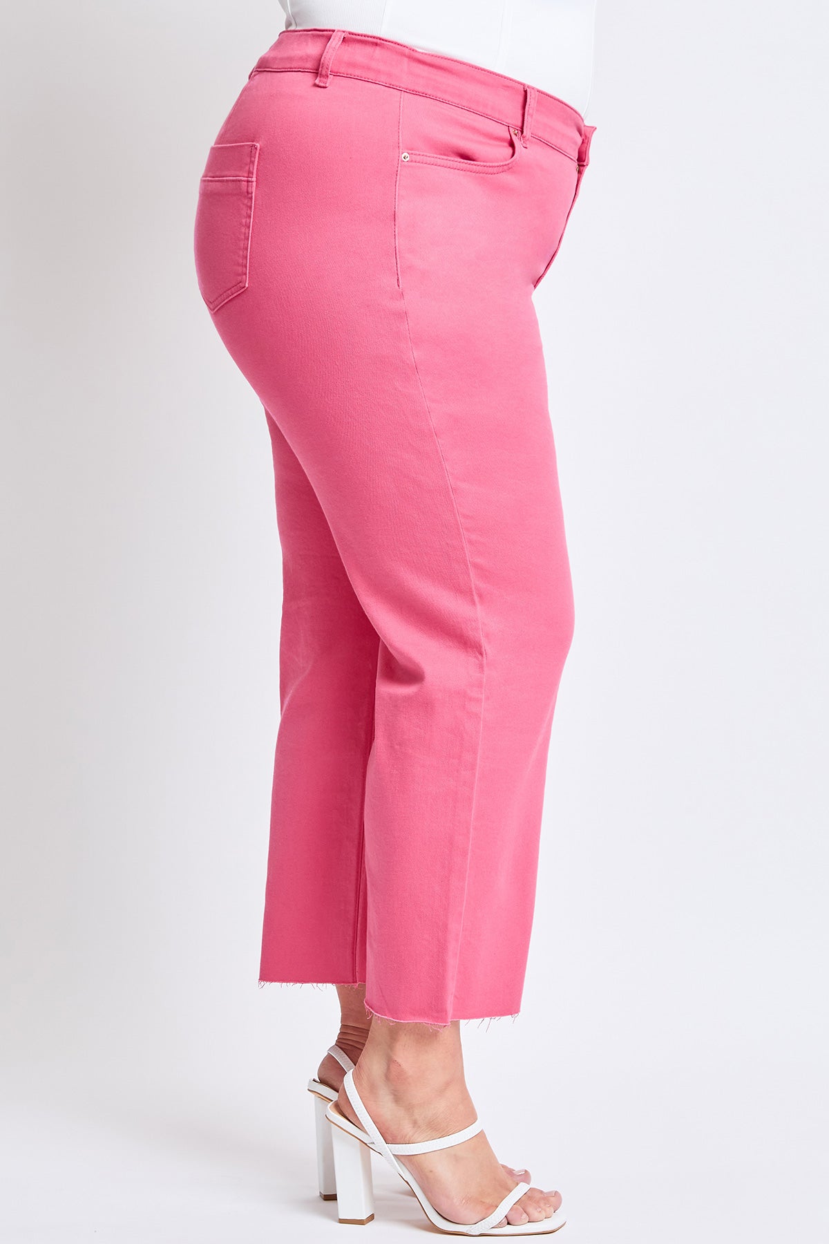 Hyperstretch Cropped Wide Leg Pants