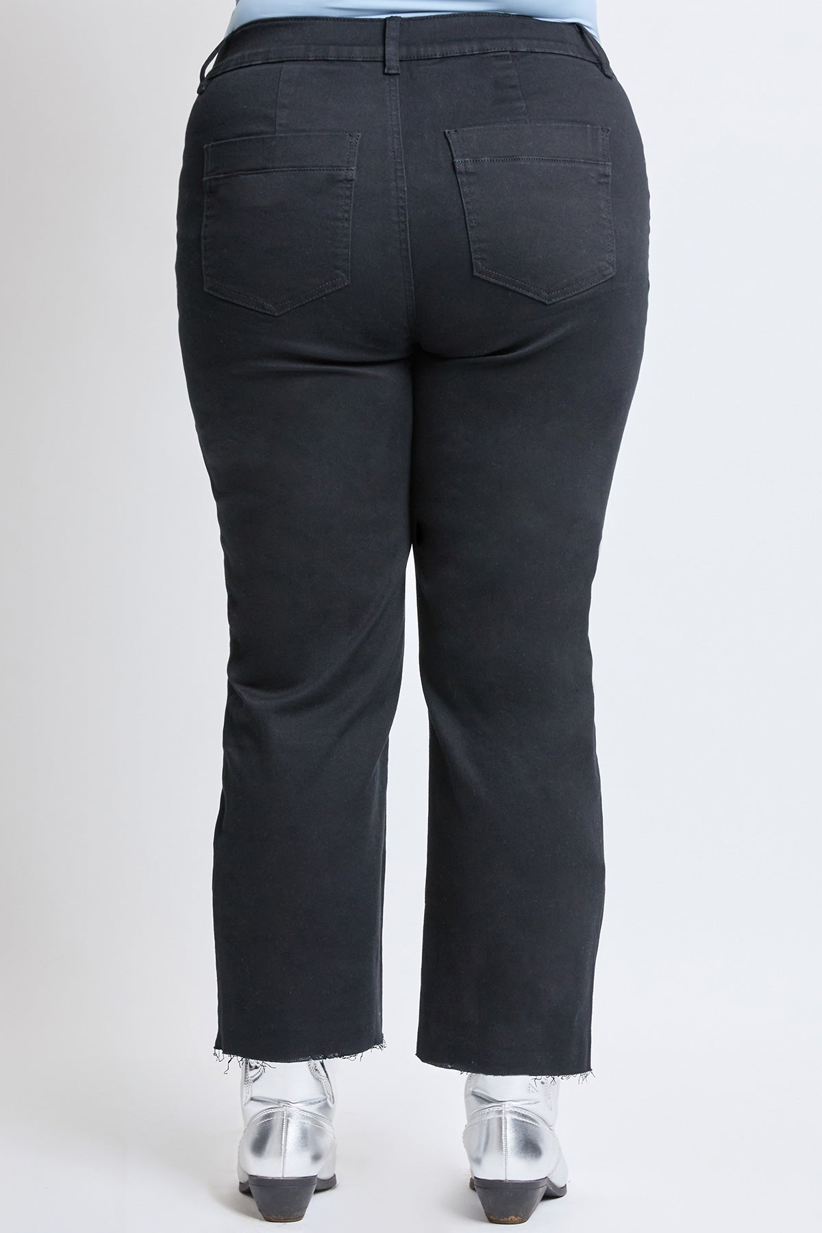 Hyperstretch Cropped Wide Leg Pants