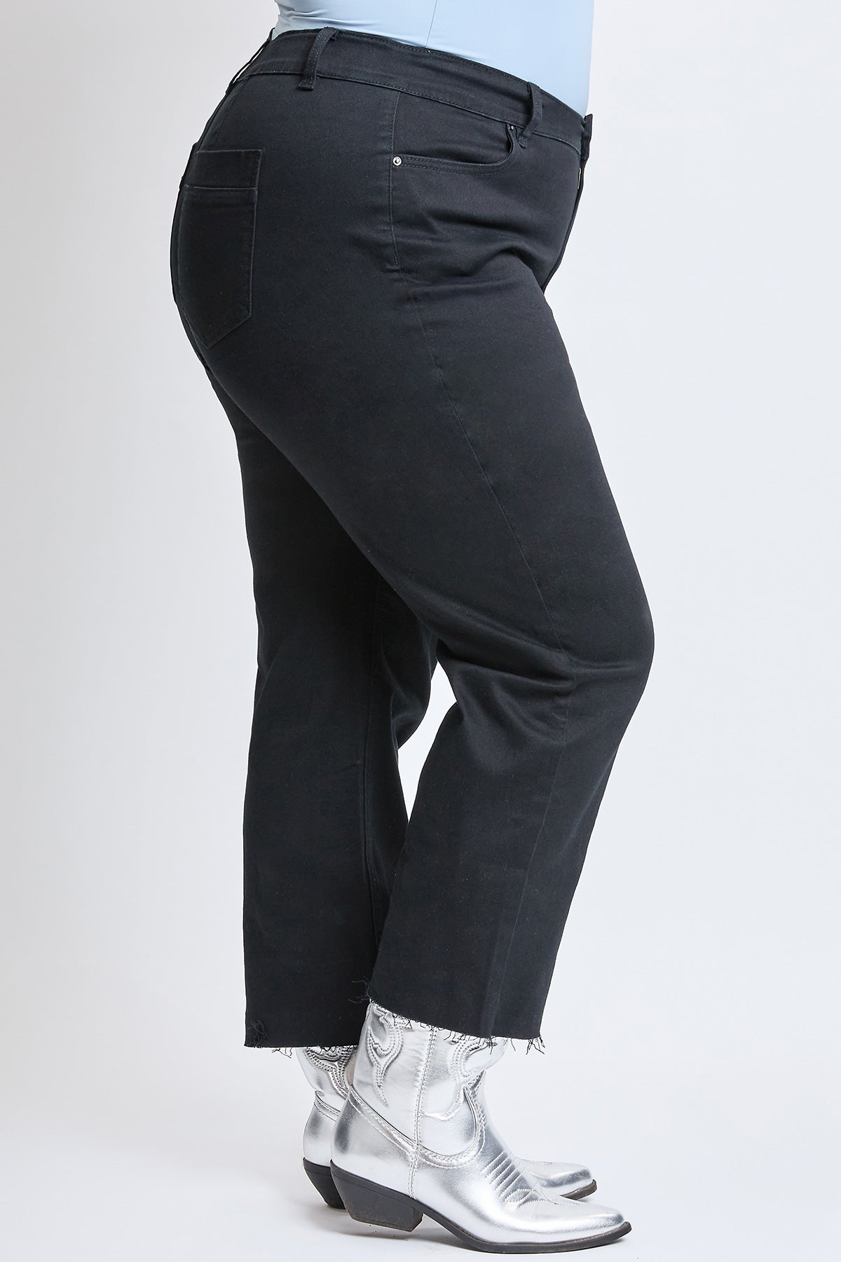 Hyperstretch Cropped Wide Leg Pants