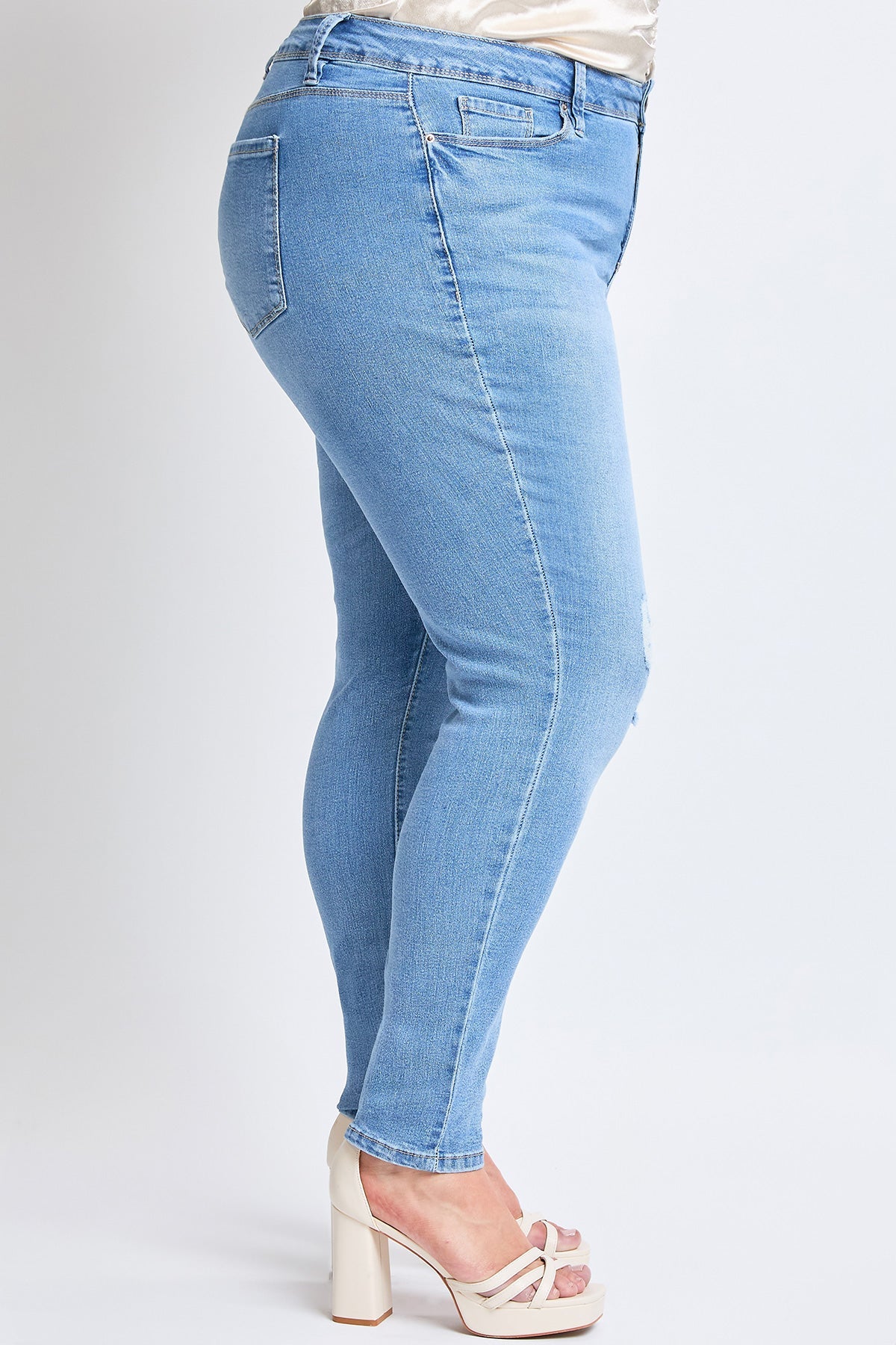 Essential Sustainable Distressed Skinny Jeans
