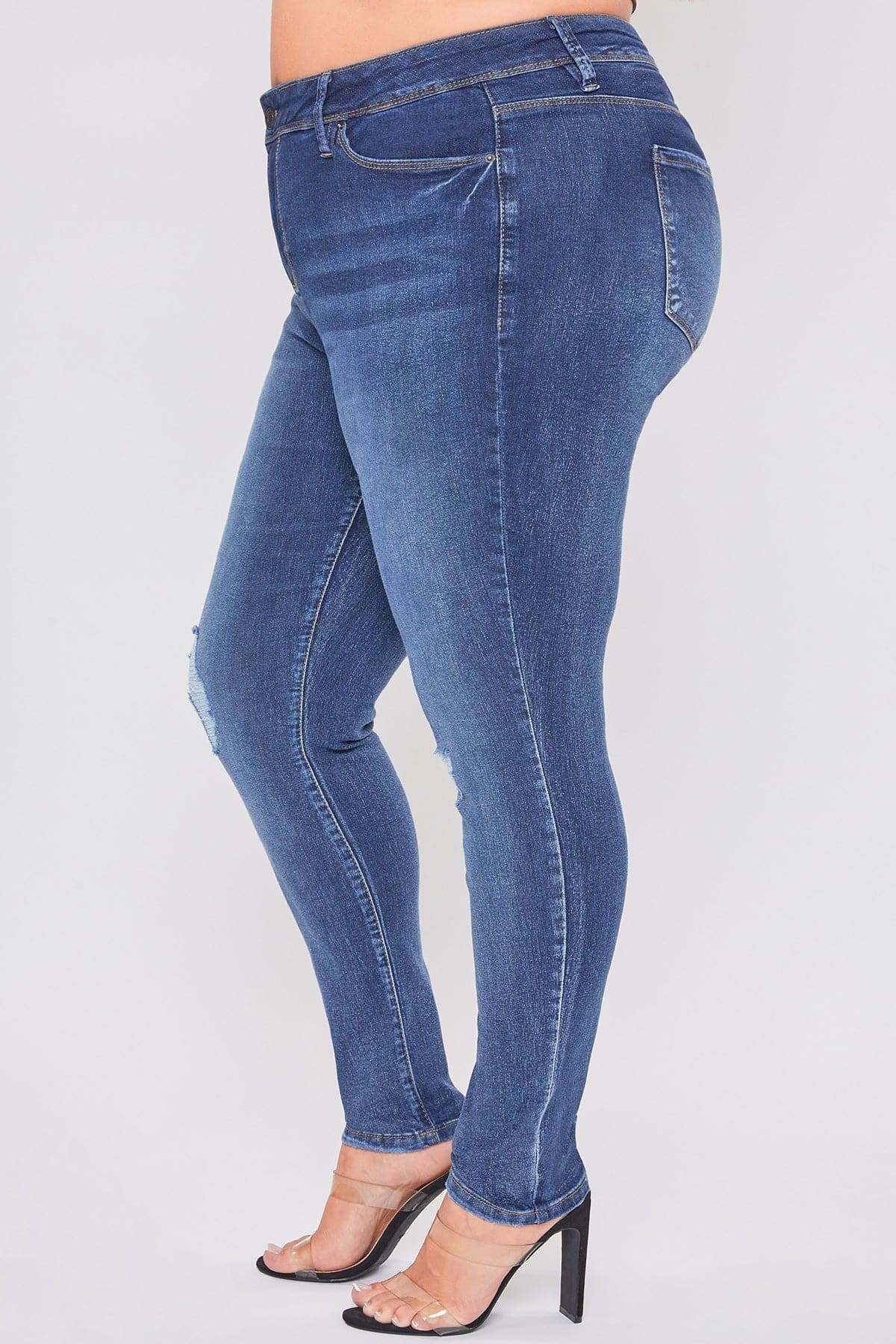 Essential Sustainable Distressed Skinny Jeans