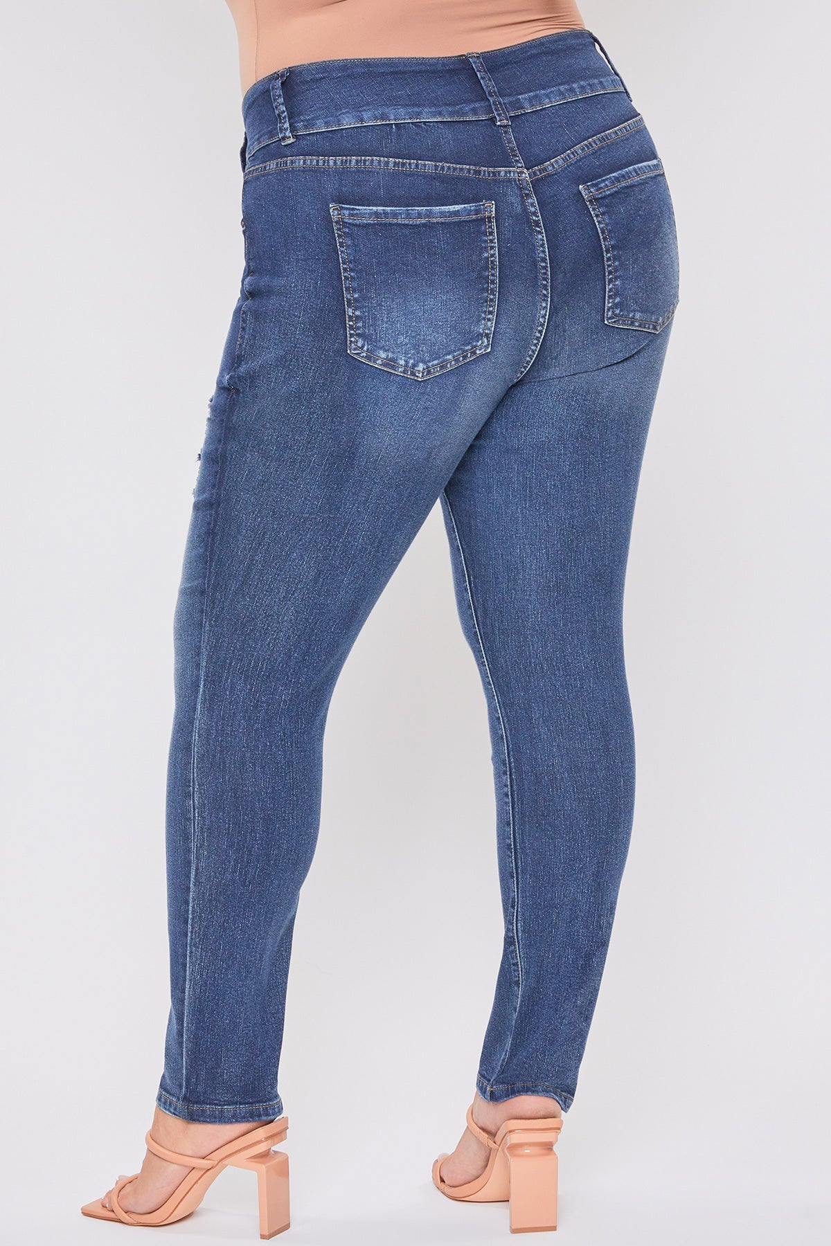 Essential Sustainable Distressed Skinny Jeans