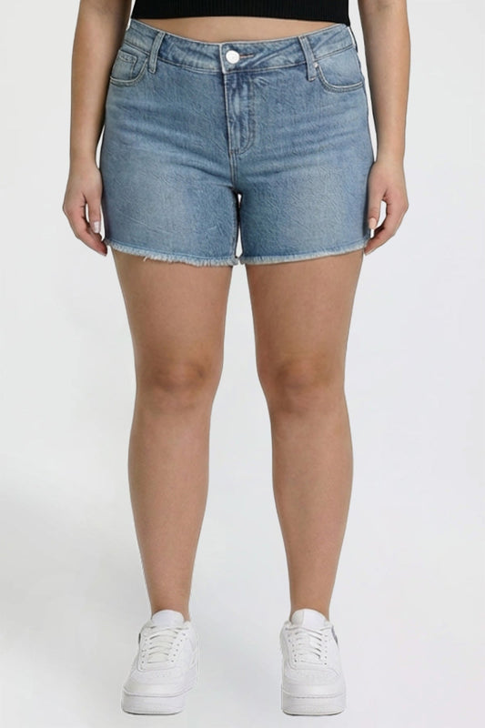 Luxe Short with Raw Hem