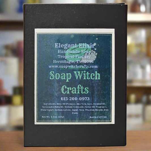 Elegant Elixir Aloe Vera Bar Soap - Tropical Fantasy