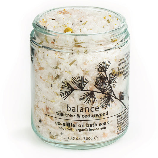 Balance Tea Tree & Cedarwood Essential Oil Bath Soak