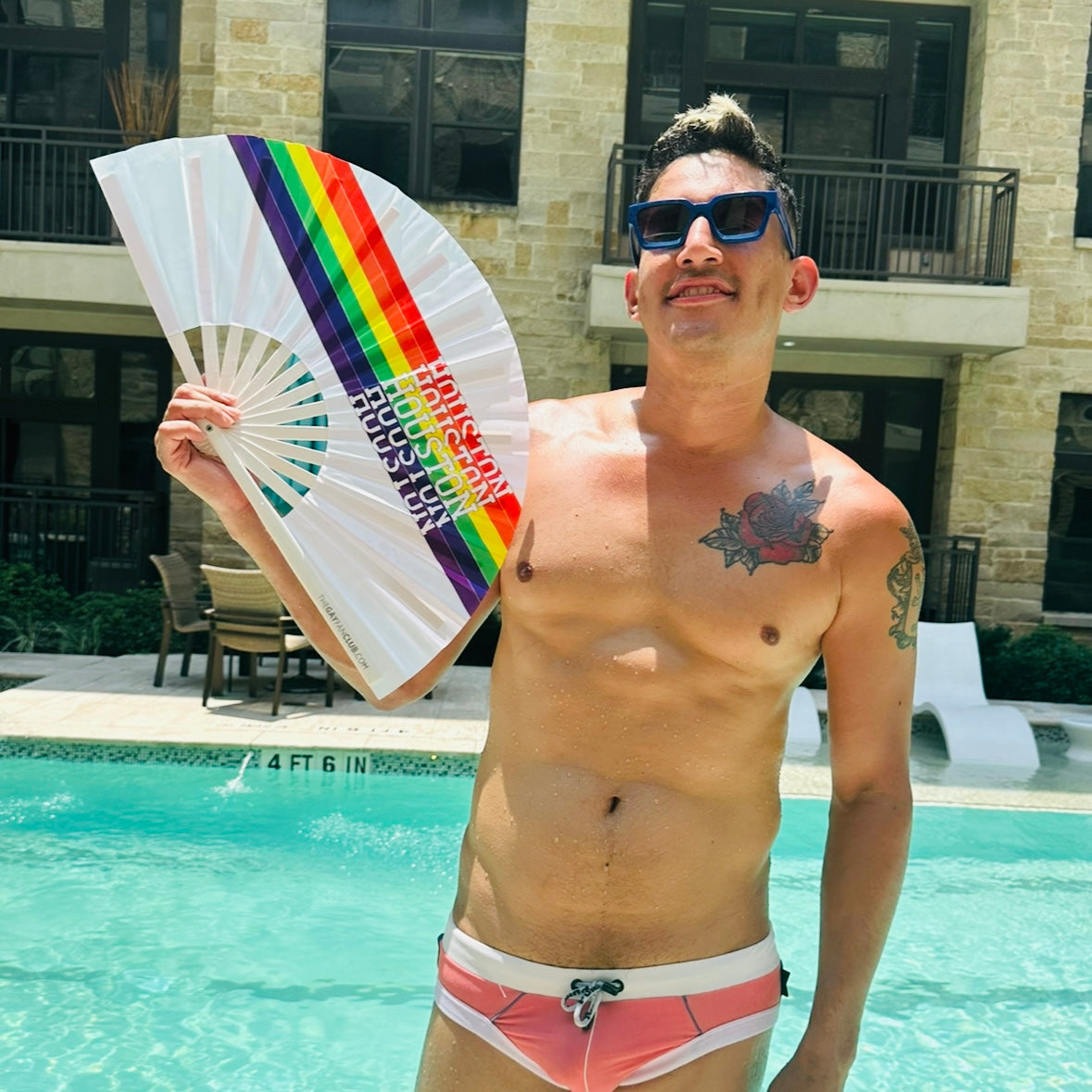 HTown Pride Hand Fan