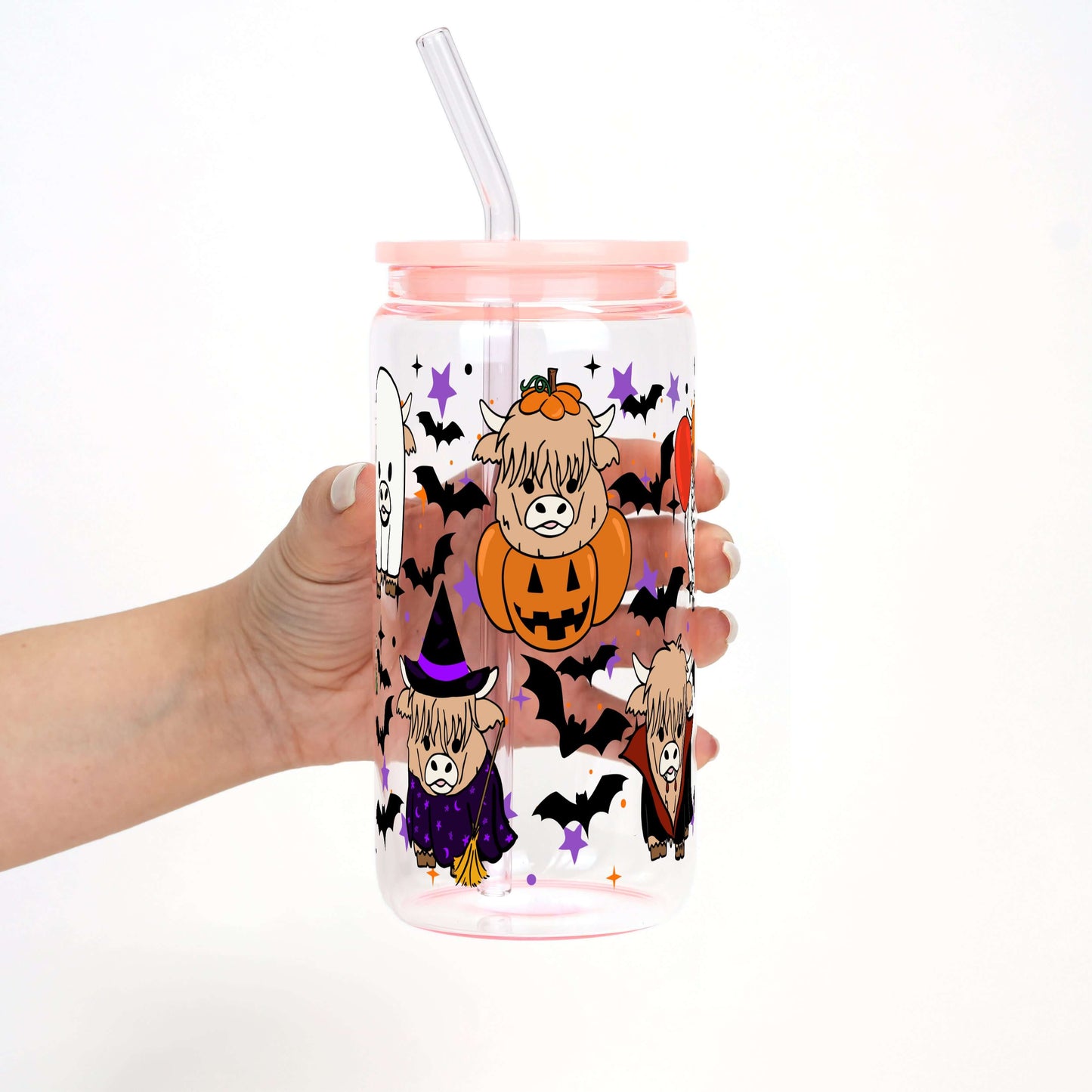 Highland Horror Cup With Lid and Straw