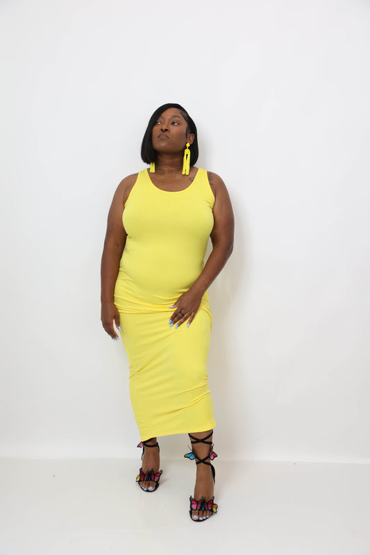 Solid Basic Maxi Dress