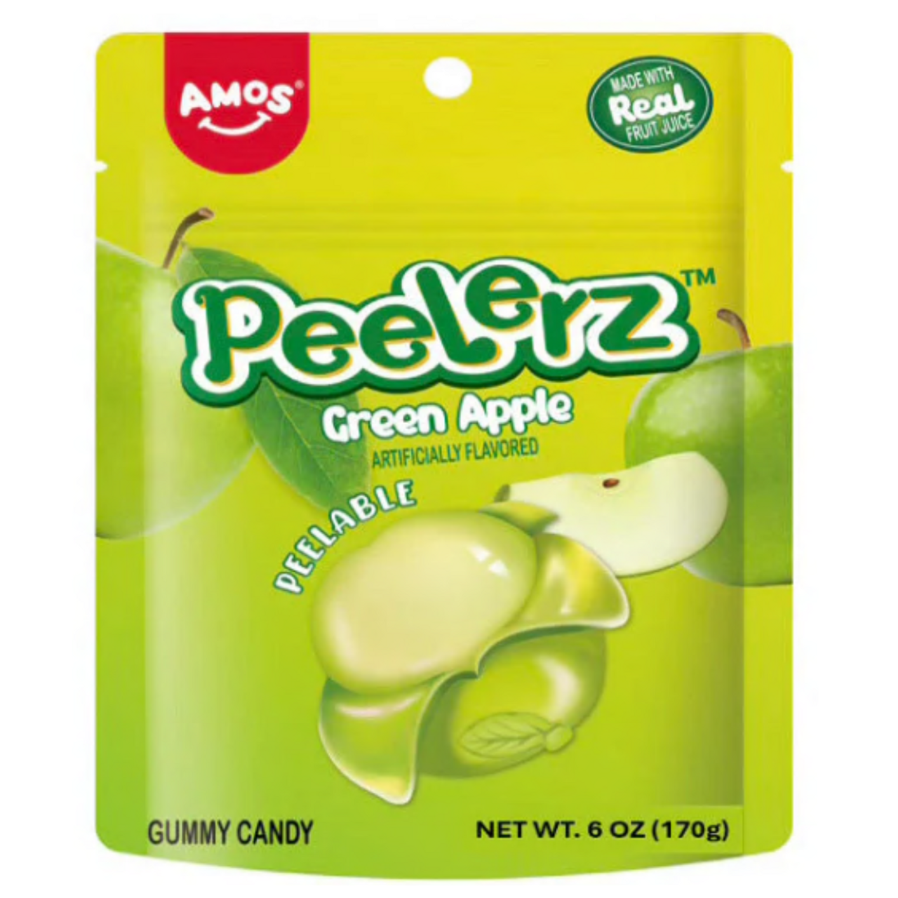 Amos Peelerz Green Apple (6oz)