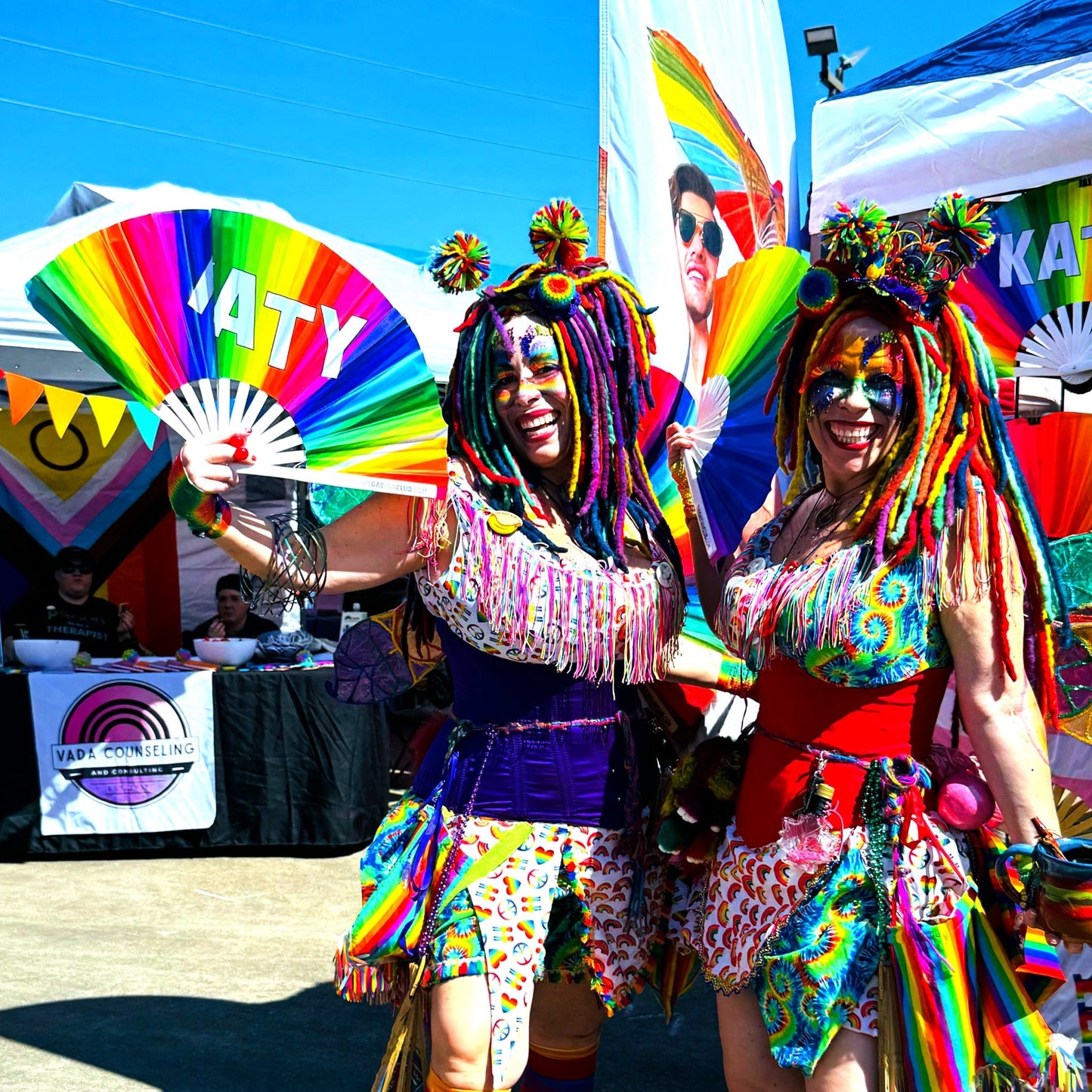 Katy Rainbow Fan