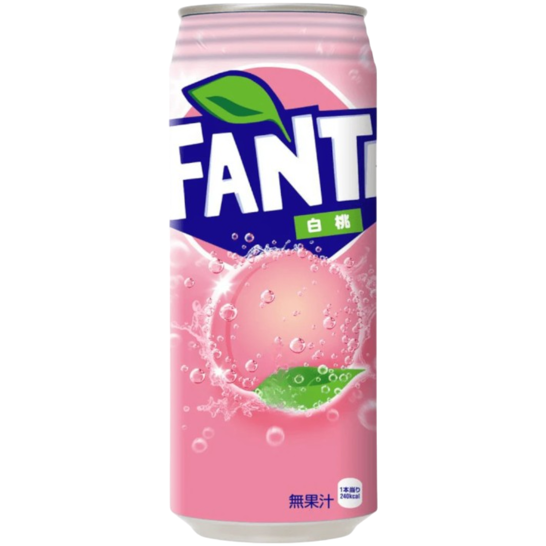 Fanta White Peach (500ml)(Japan)