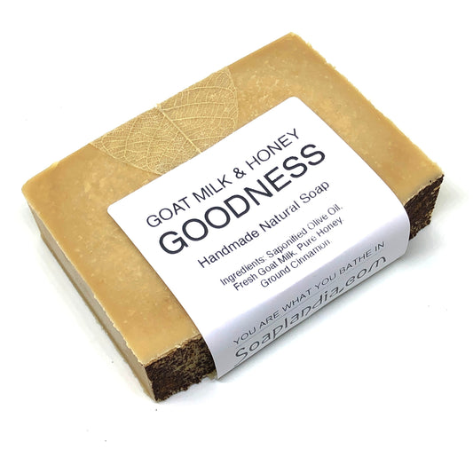 Goat Milk & Honey Goodness Soap, Unscented