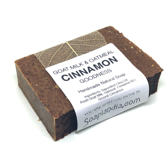 Goat Milk & Oatmeal Cinnamon Goodness Soap