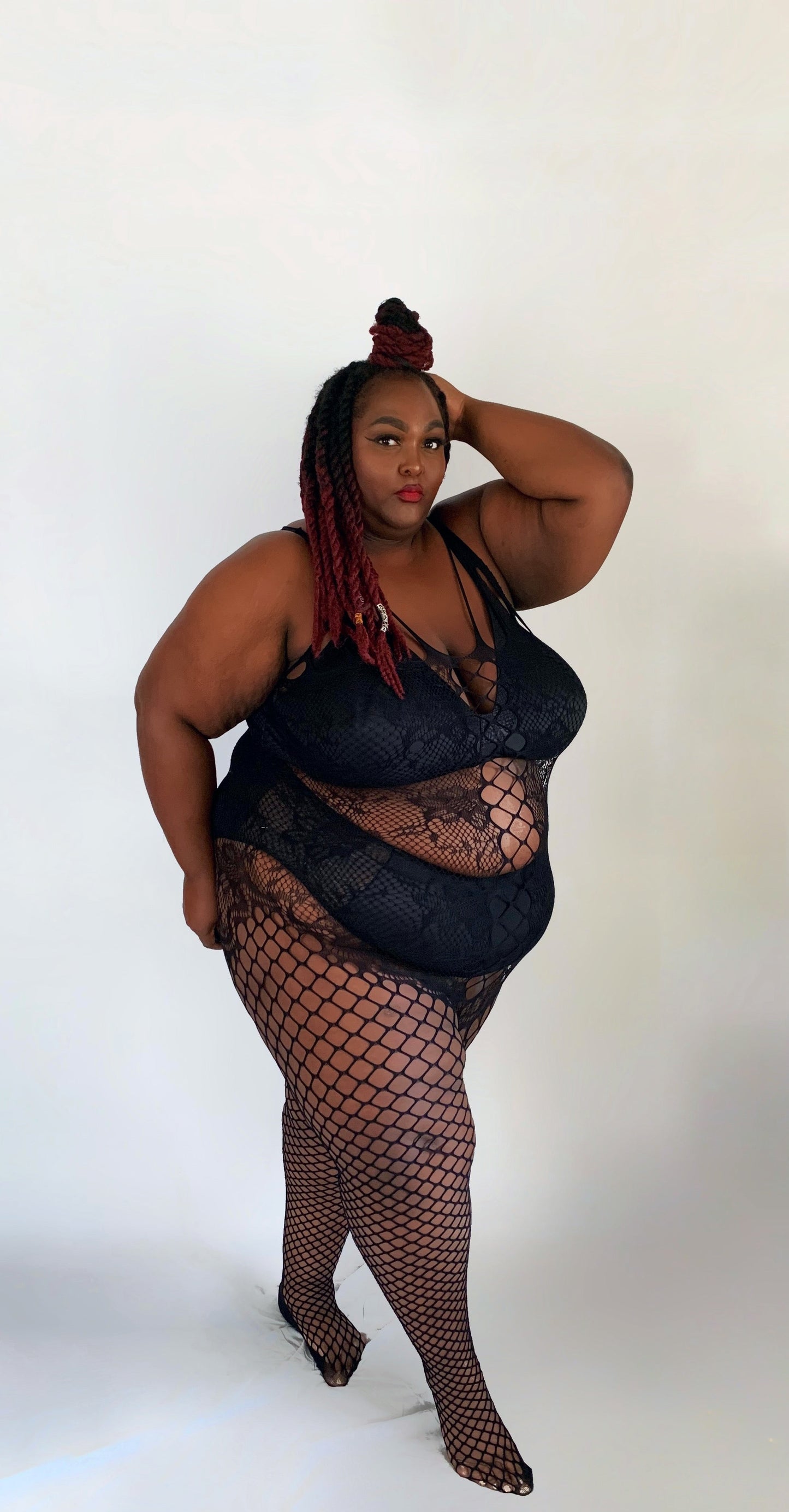 All-in-One Fishnet Body Stocking