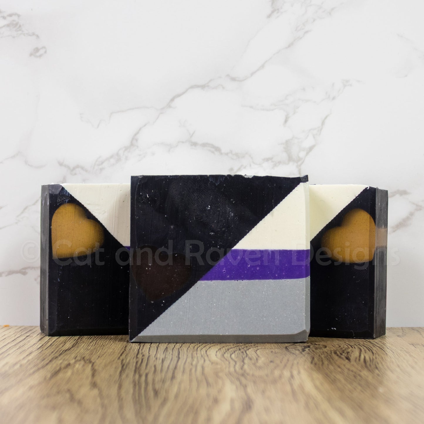 Demi-Deity (demisexual pride flag) soap