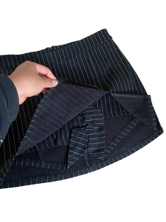 Pinstripe Skort