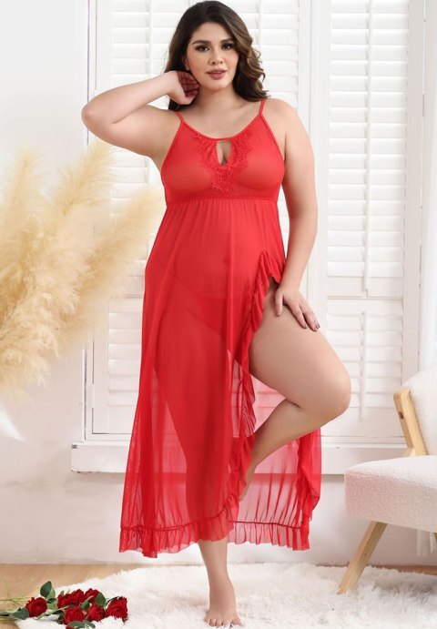 Mesh Maxi Nightdress