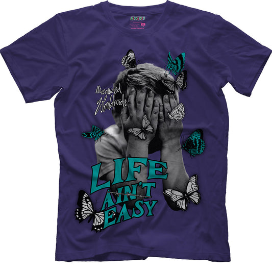 Life Ain't Easy (Air Jordan 5 Grape) T-Shirt