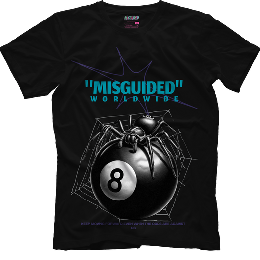 Misguided Spider (Air Jordan 8 Aqua) T-Shirt