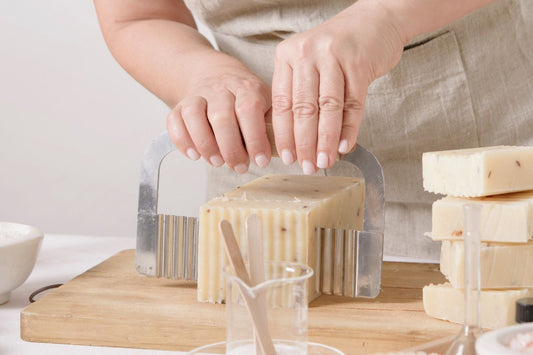 2x Natural Handmade Soap Bar, Pink Grapefruit Soap
