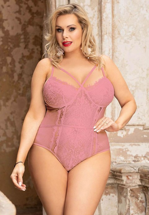 Plus Size Suzette Lace Teddy