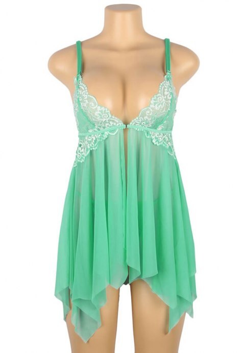 Sheer Perfection Babydoll Set