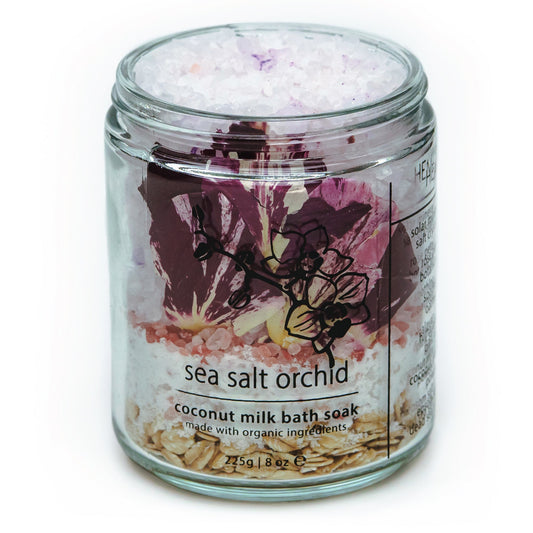 Sea Salt Orchid Coconut Milk Bath Soak
