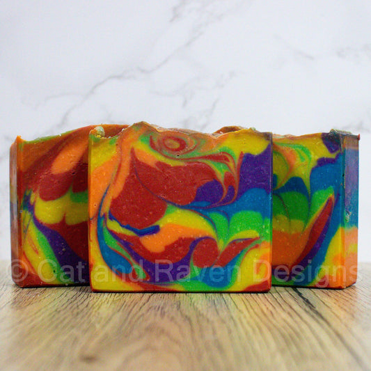 Over the Rainbow bar soap