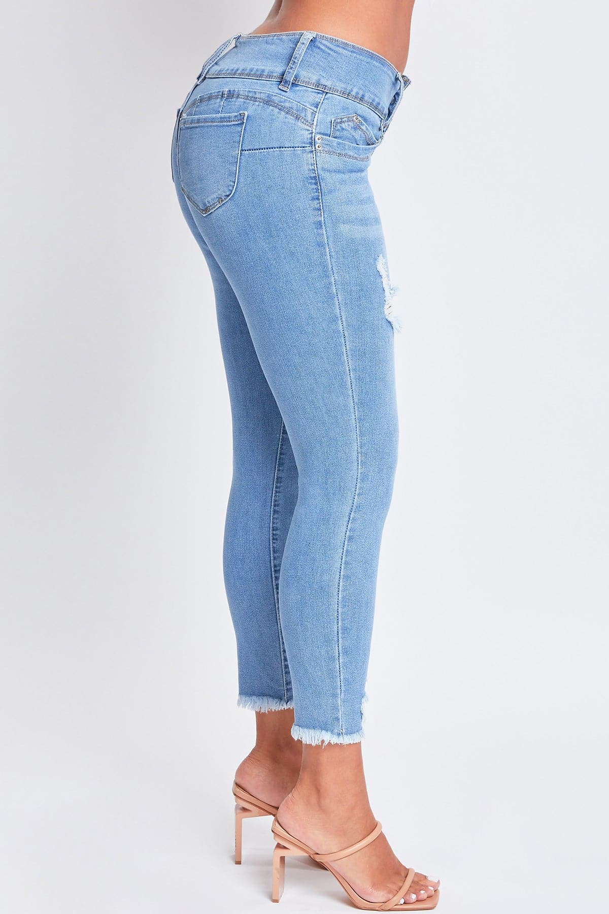WannaBettaButt Ankle Jeans