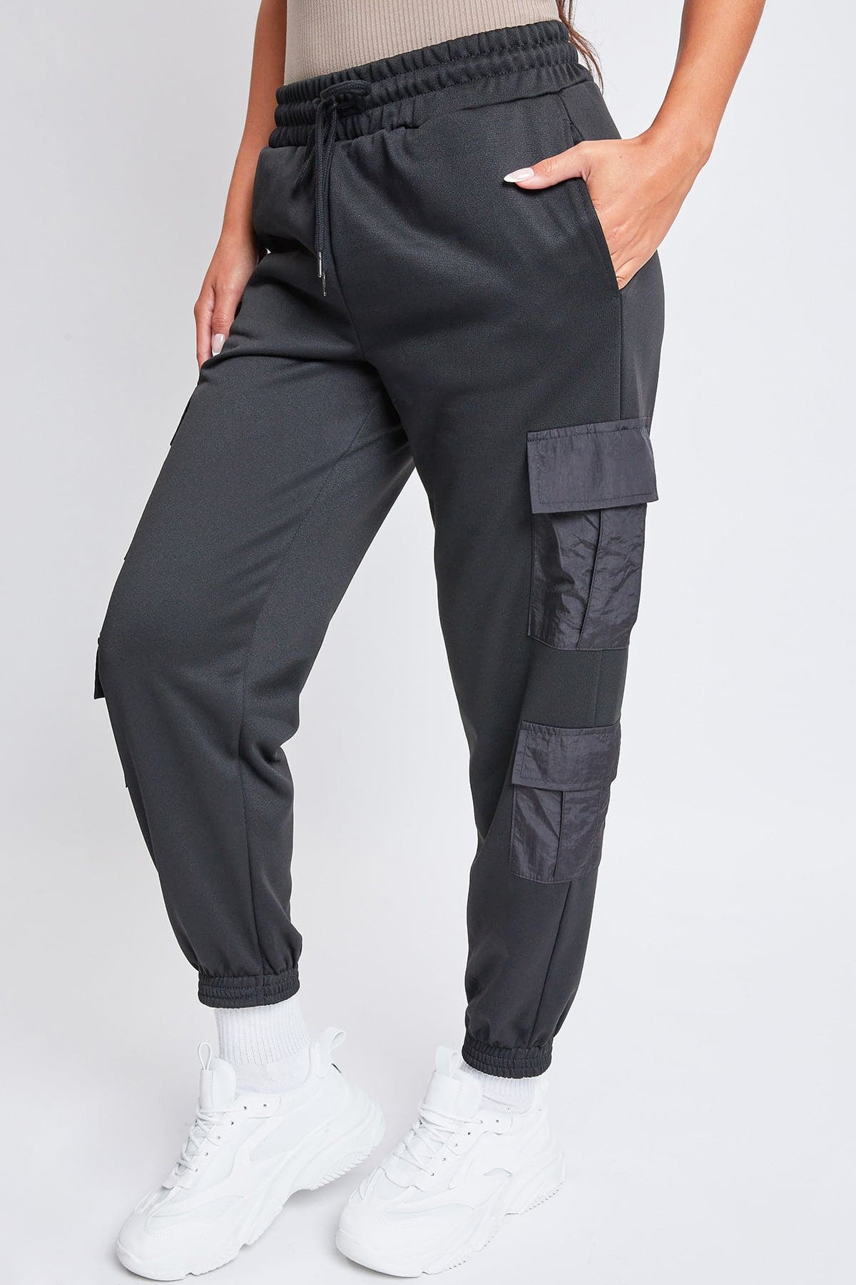Joggers with Nylon Pockets