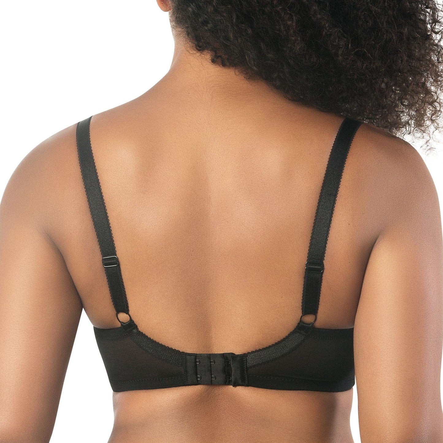 Charlotte Full Busted and Full Figured Sexy Padded Bra - Black