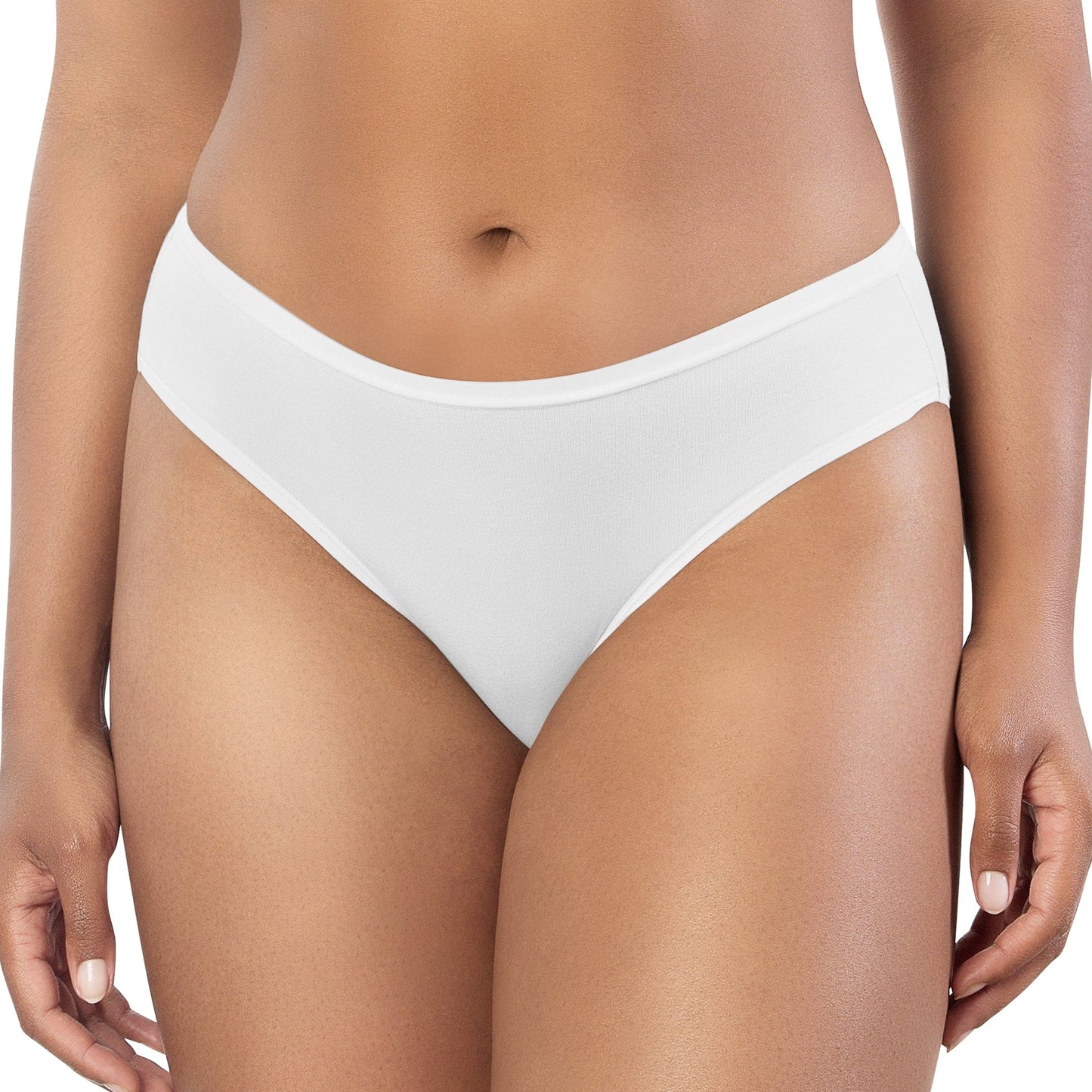 Cozy Hipster Cotton Like fabric Full Coverage - Pearl white