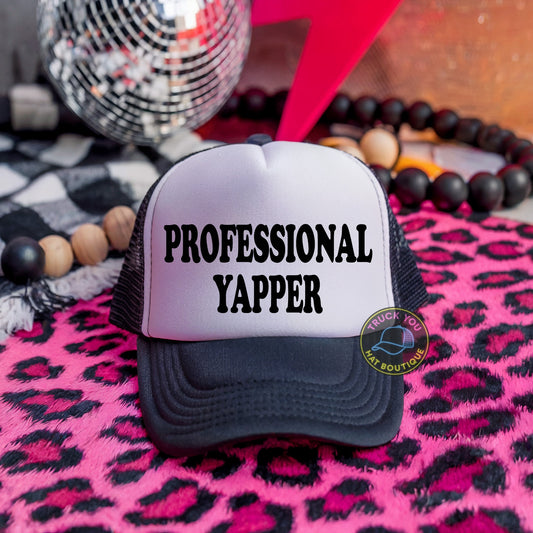 Professional Yapper Adult Otto Foam Trucker Hat