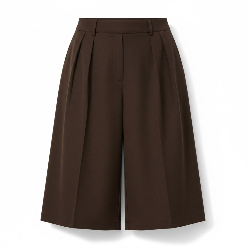 Bermuda Chocolate Brown Shorts
