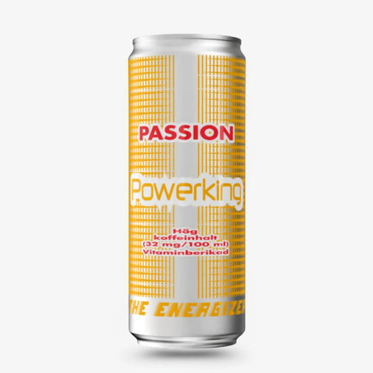 Powerking Passion Fruit Energy Drink – Imported Swedish Energy Drink