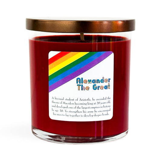 Pride24 Alexander the Great 10oz Soy Candle