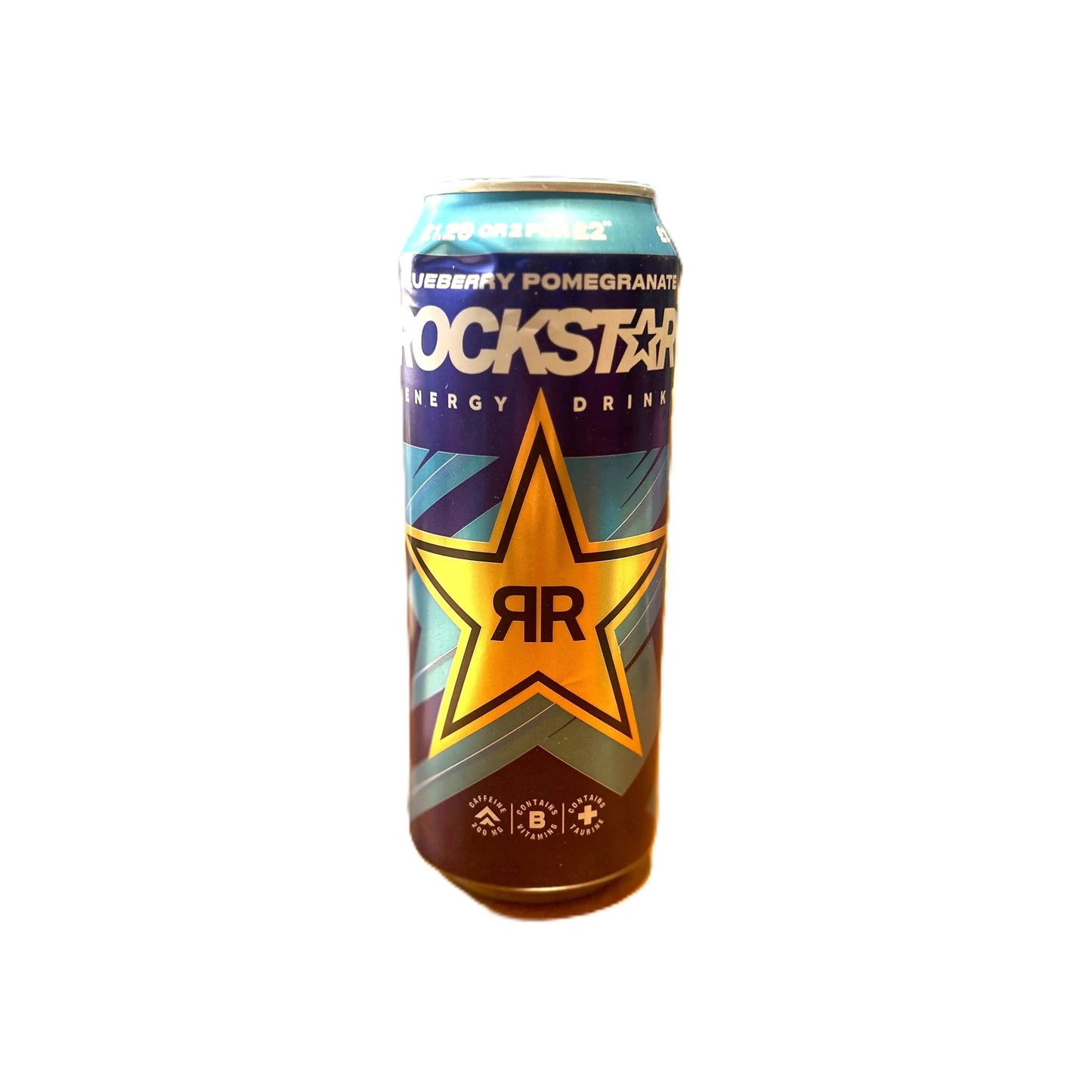 Rockstar Blueberry Pomegranate Energy Drink – Fruity UK Rockstar