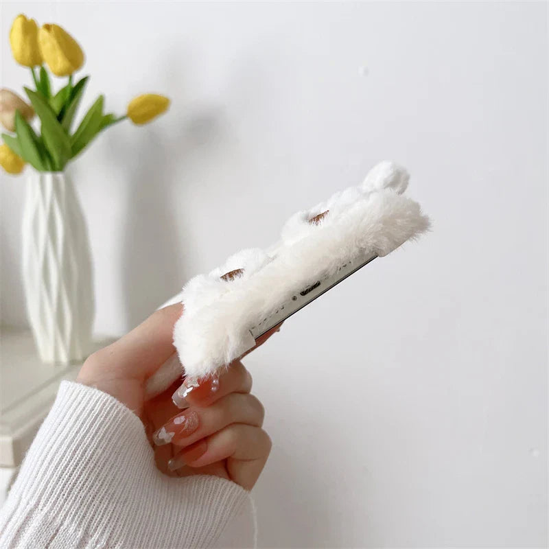 Soft Plush Bear iPhone Case