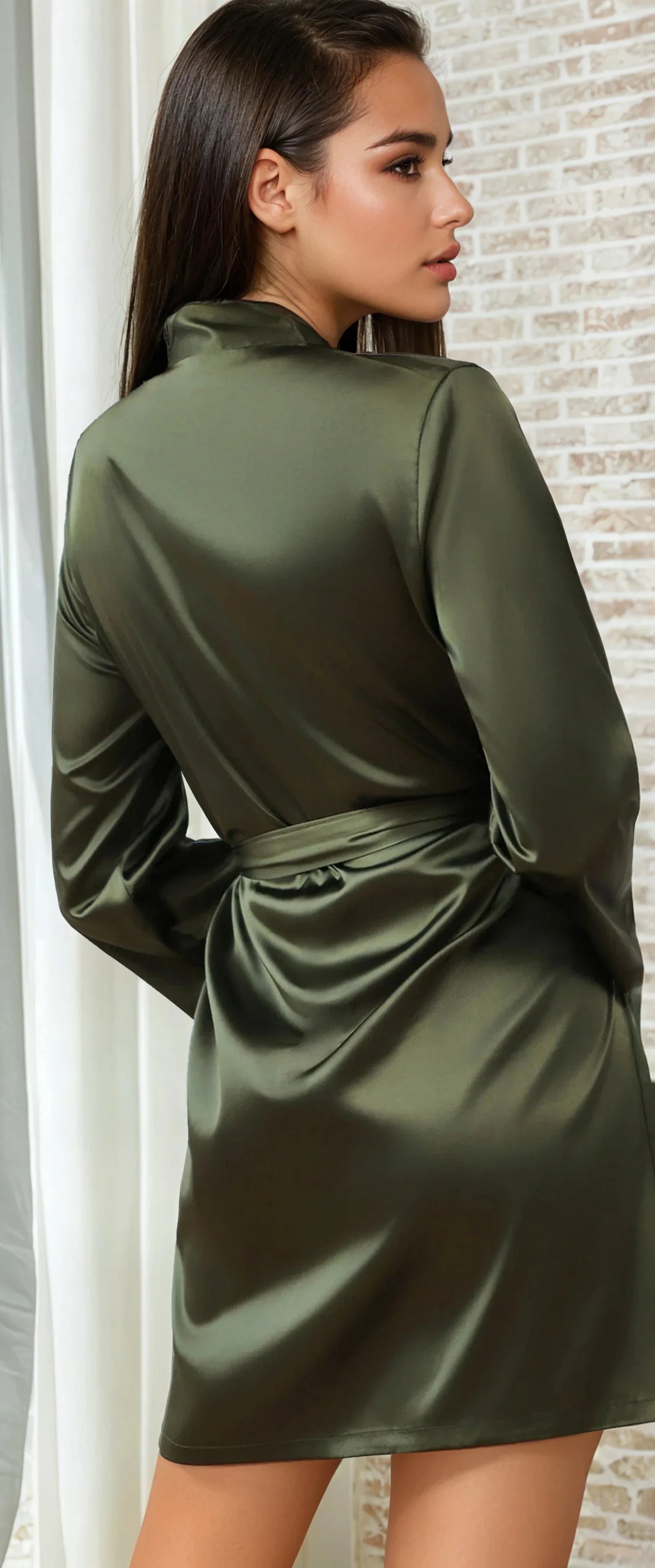 Classic Satin Robe