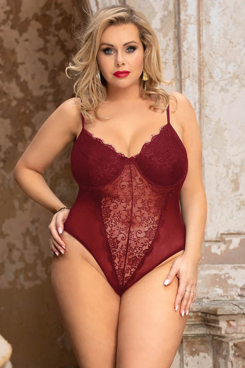 Lace Underwire Teddy