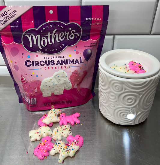 FROSTED ANIMAL CRACKERS Cookies Wax Melts | Fake Food | Warm Sugar Cookie scent | 3 oz