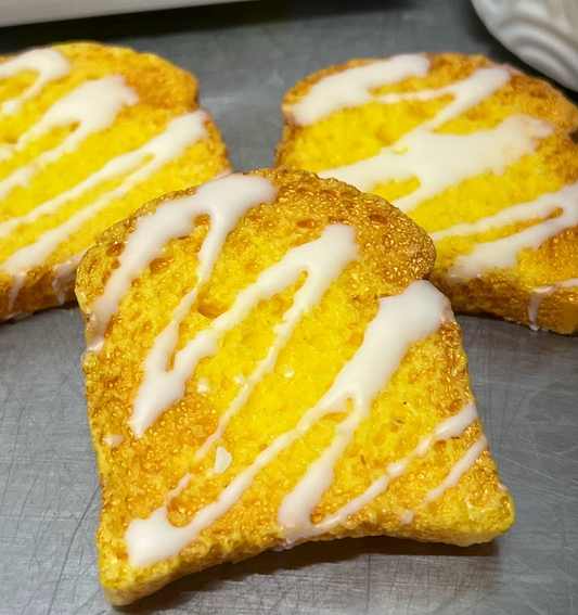 LEMON POUND CAKE slices Wax Melts | Fake Food | 5.25 oz