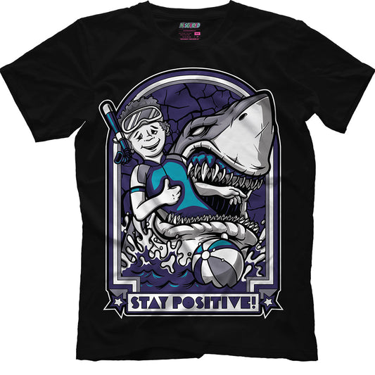 Stay Positive (Air Jordan 8 Aqua) T-Shirt