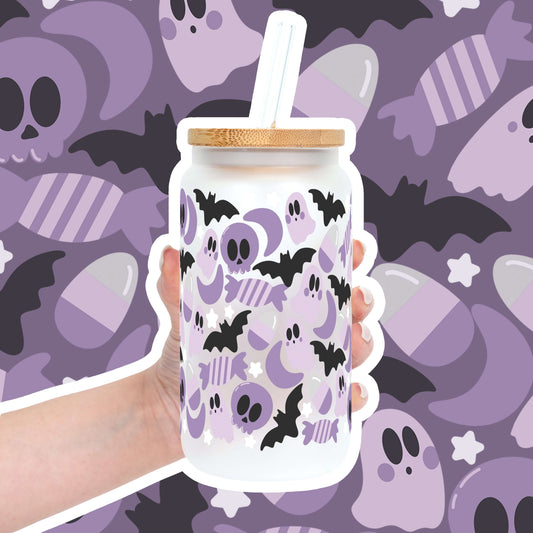 Sweet & Spooky Cup With Lid and Straw