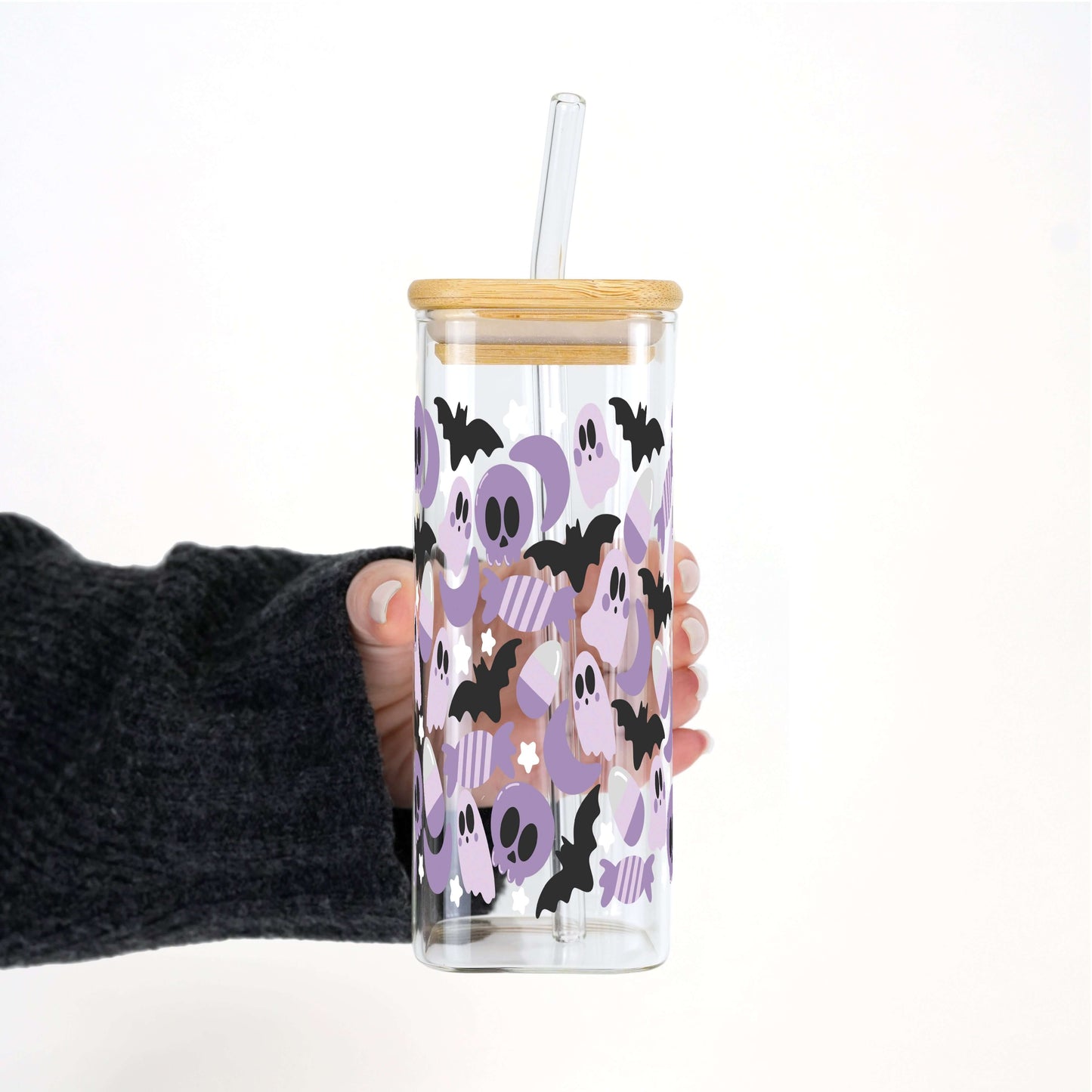 Sweet & Spooky Cup With Lid and Straw