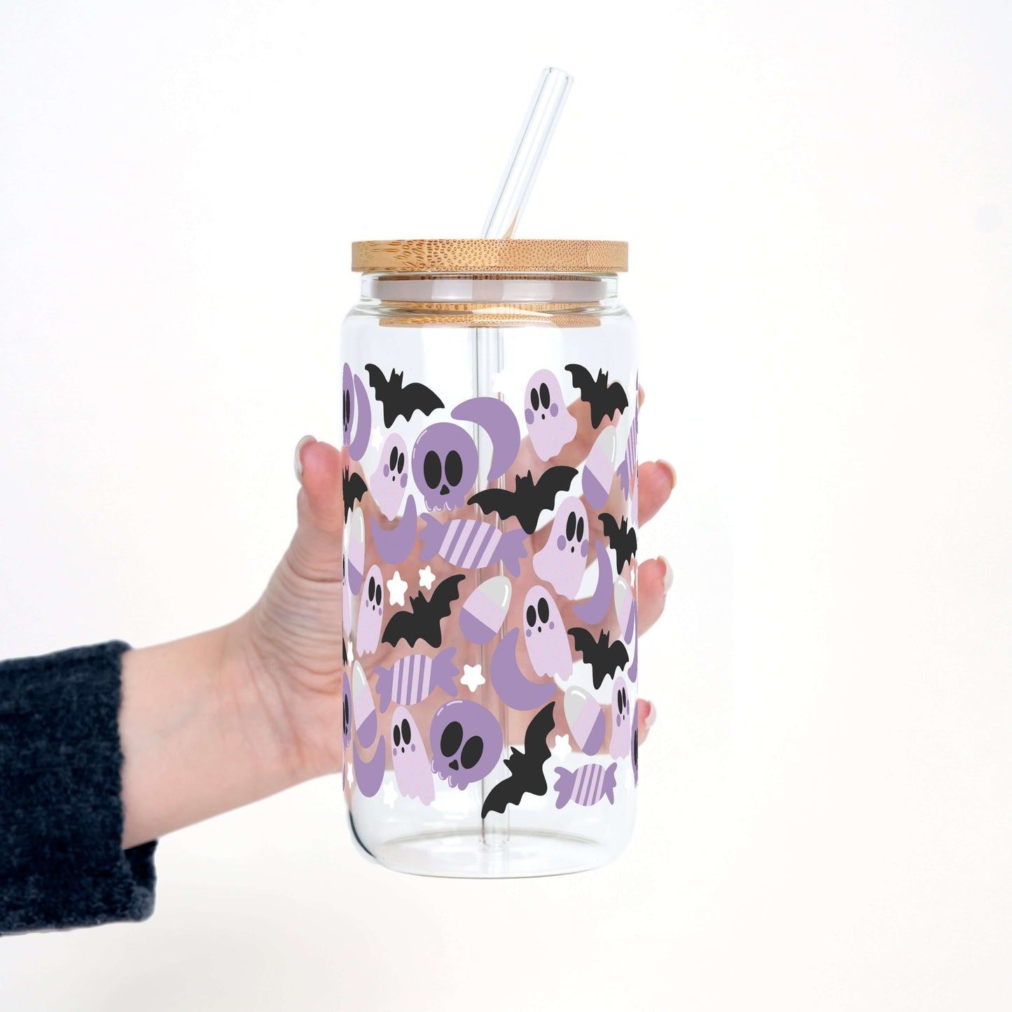 Sweet & Spooky Cup With Lid and Straw