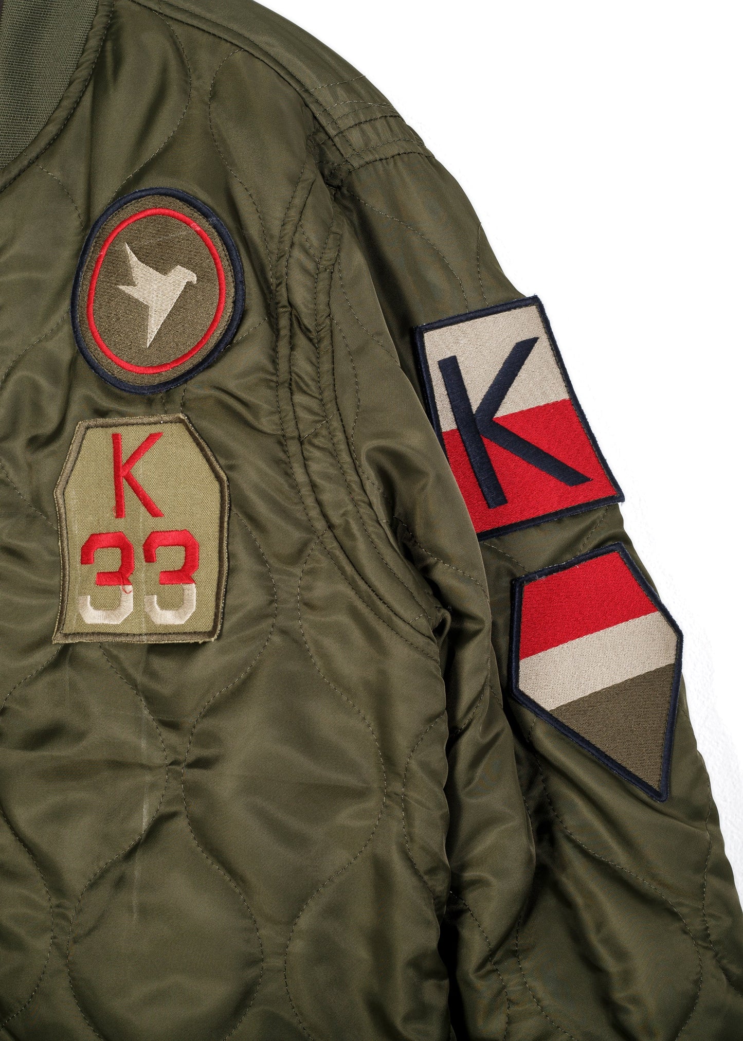“Stop. Reverse.” Bomber Jacket