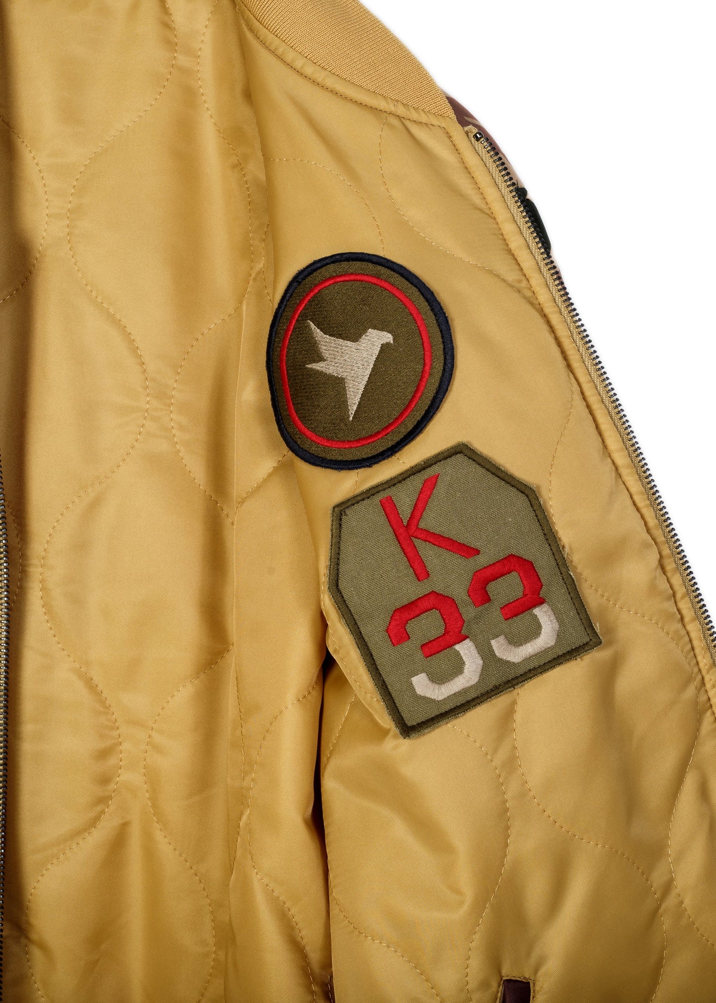 “Stop. Reverse.” Bomber Jacket